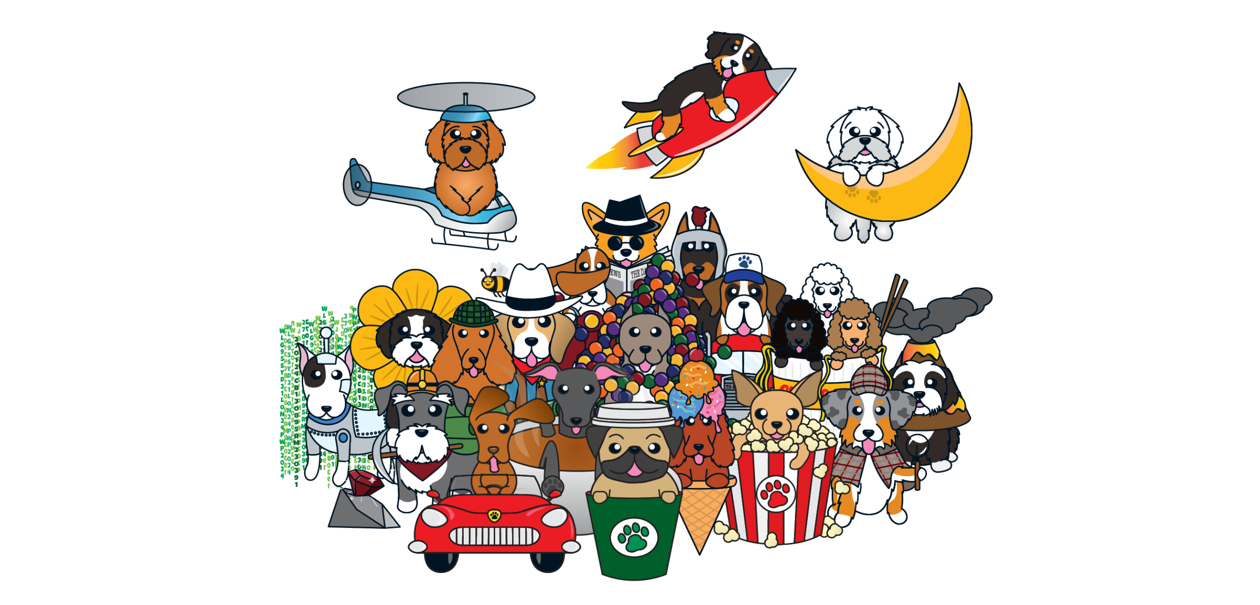 Puppies with Powers Hero image